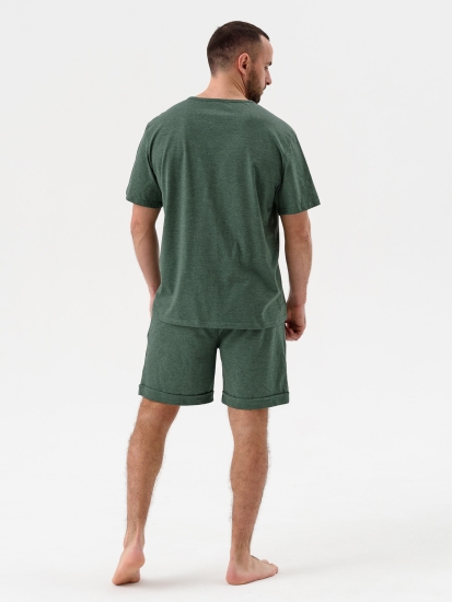Мужской комплект "Форвард" (шорты) 2187-К / Зеленый