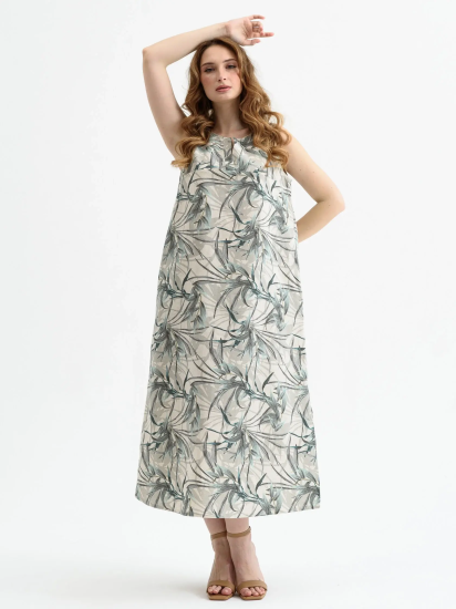 Женский сарафан "Бамбук" 2231-П/л / Зеленый