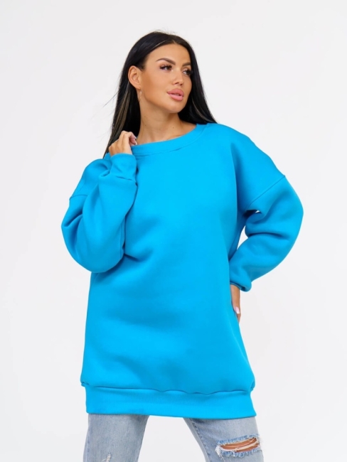 Женская толстовка 1772-2 / Голубой