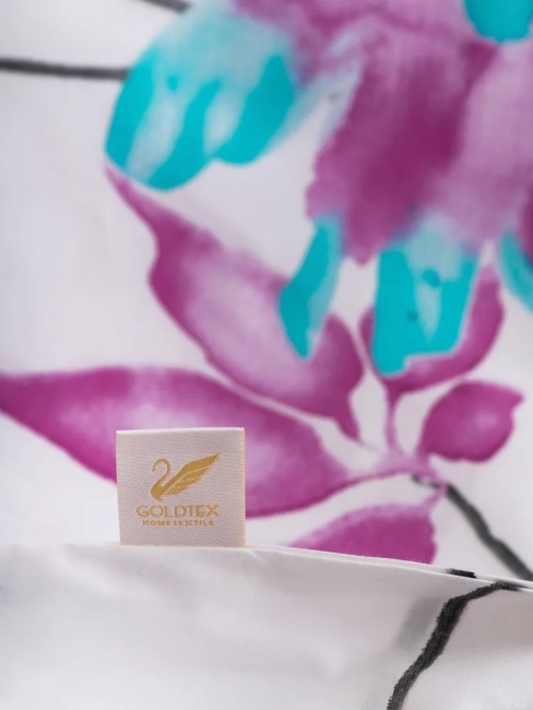 Постельное бель перкаль простыня на резинке / Аваланш