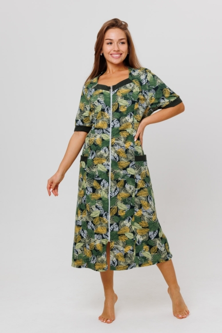 Женский халат 1864 / Зеленый