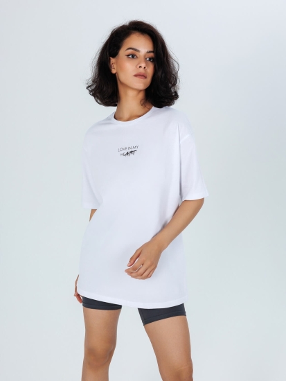 Женская футболка Краш / Белая