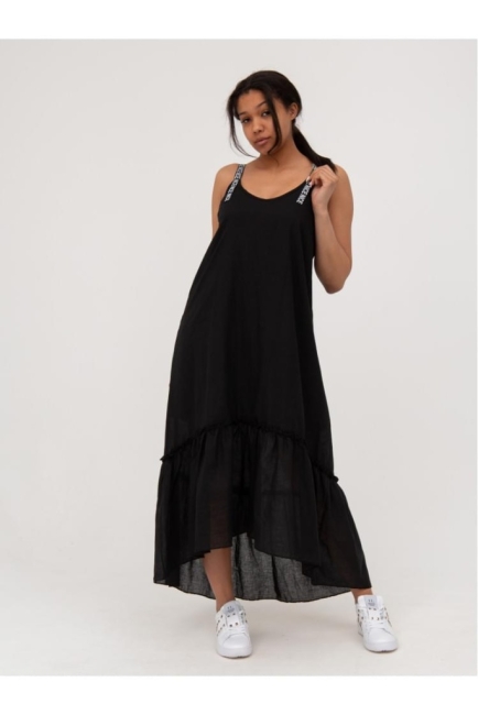 Женский сарафан ДО-58 Батист Черный