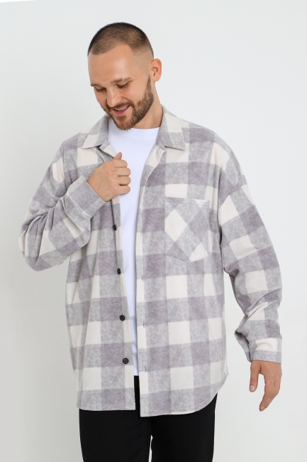 Мужская рубашка Гамбит-4 / Серая