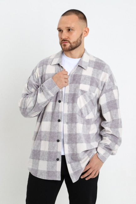 Мужская рубашка Гамбит-4 / Серая