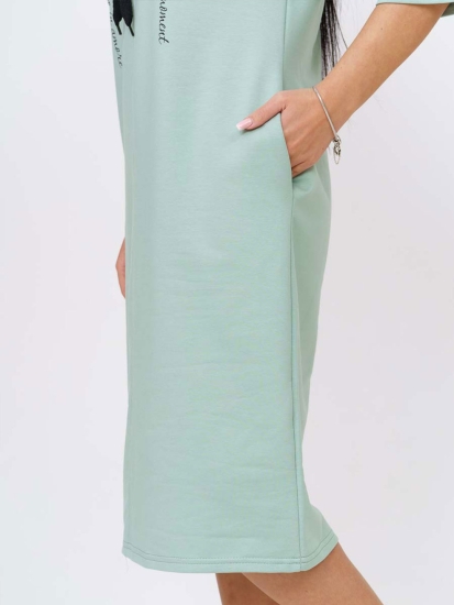Женское платье 1500-3 / Зеленый