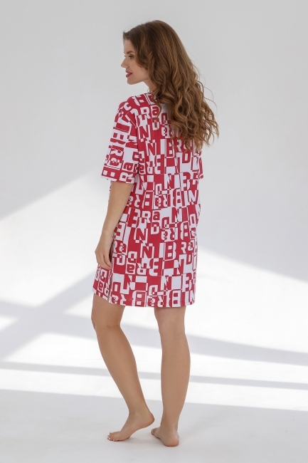 Женская Туника Буковка-1 / Красная