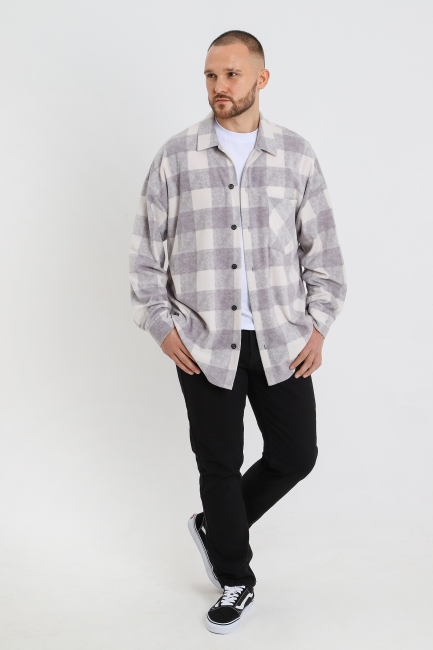 Мужская рубашка Гамбит-4 / Серая