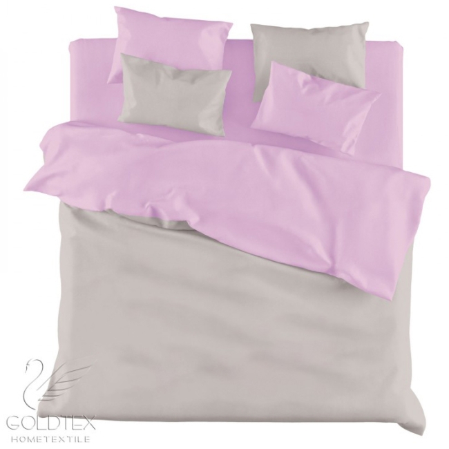 Постельное белье сатин Colors of life / Розовый топаз