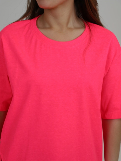 Женская футболка ДО-134 Розовая неон