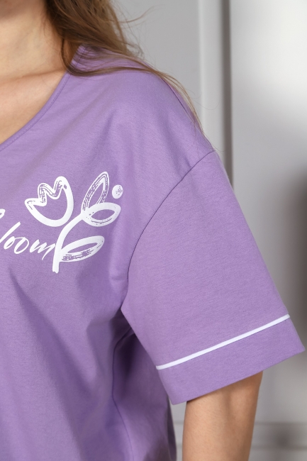 Женская Пижама Саманта-2 / Сиреневая