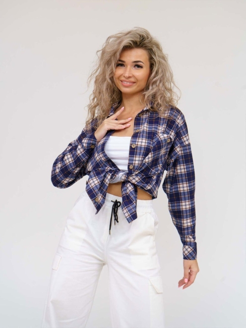 Женская туника 1447-12 / Синий