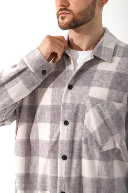Мужская рубашка Гамбит-4 / Серая