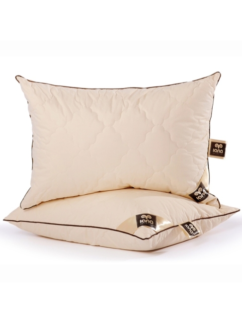 Подушка Овечья шерсть в тике