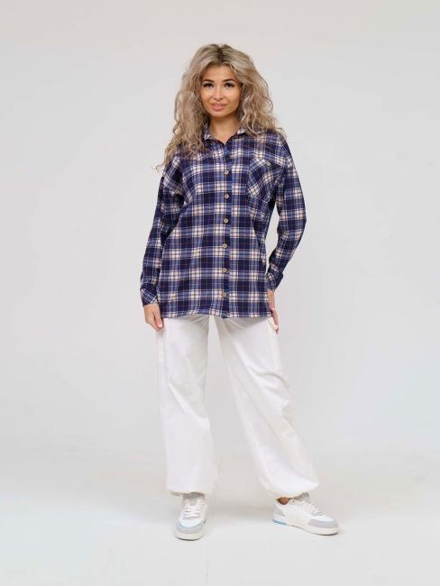 Женская туника 1447-12 / Синий