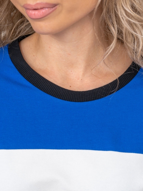 Женская толстовка 1763-3 / Синий