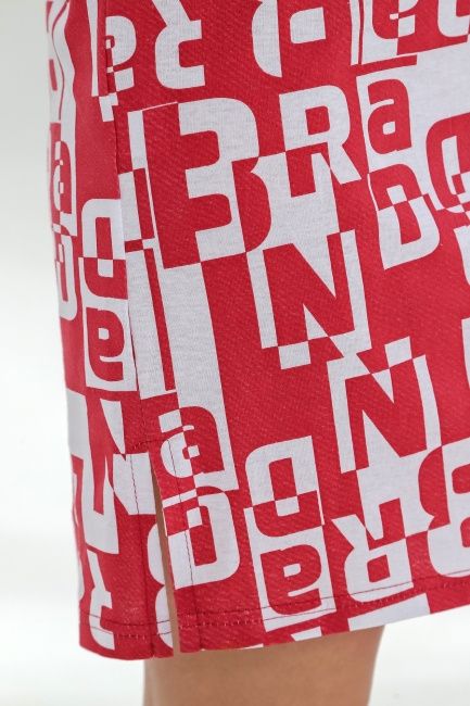 Женская Туника Буковка-1 / Красная