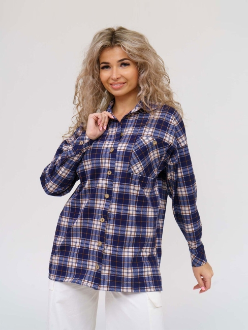 Женская туника 1447-12 / Синий