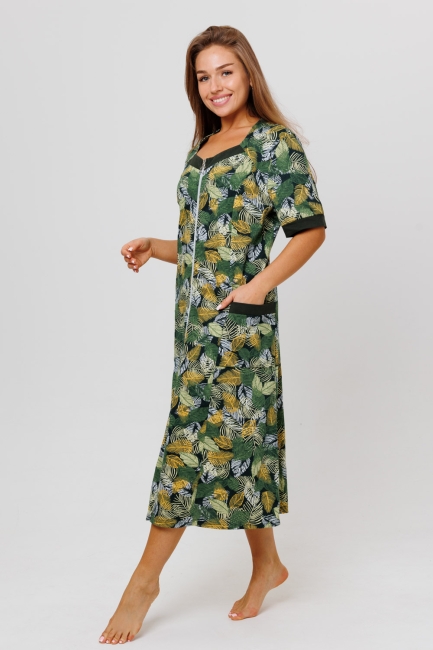 Женский халат 1864 / Зеленый