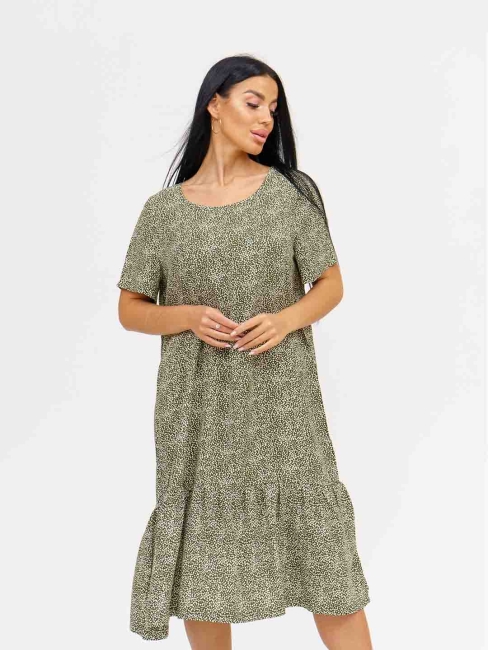 Женское платье 1852-6 / Зеленый