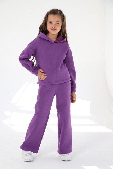 Детский костюм для девочки Сибирь-1 / Фиолетовый