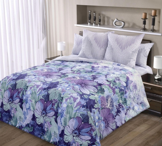 Постельное белье перкаль (основная коллекция) / Блум 1