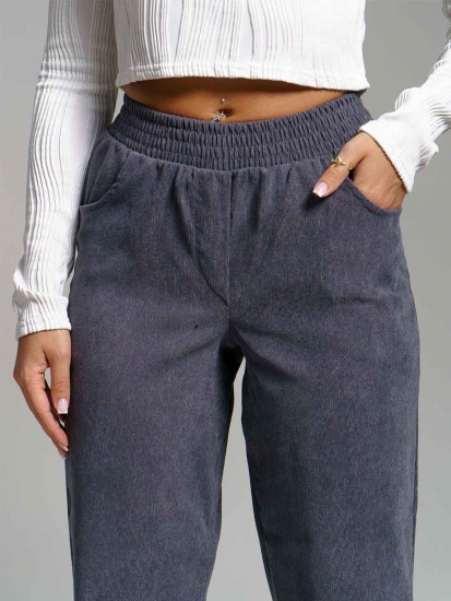 Женские брюки 1440-8 / Серый