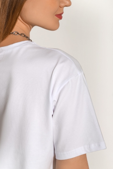 Женская футболка Базис / Белая