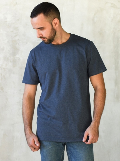 Мужская футболка "Основа" 2006-К / Индиго Мужская футболка "Основа" 2006-К / Индиго
