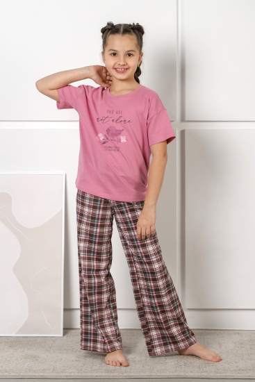 Детский костюм для девочки Кейт-2 / Розовый