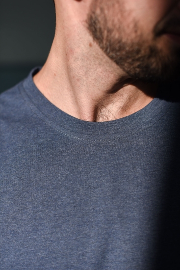 Мужская футболка "Основа" 2006-К / Индиго Мужская футболка "Основа" 2006-К / Индиго