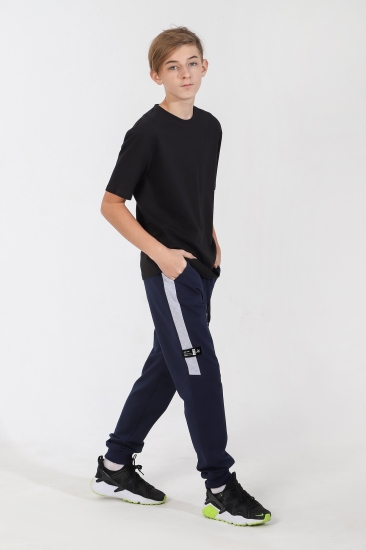 Детские брюки для мальчика Кент-1.1 / Темно-синий