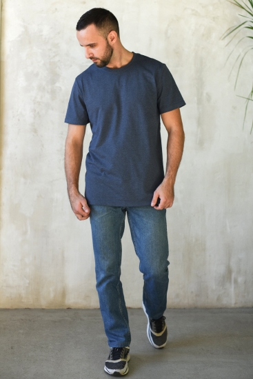 Мужская футболка "Основа" 2006-К / Индиго Мужская футболка "Основа" 2006-К / Индиго