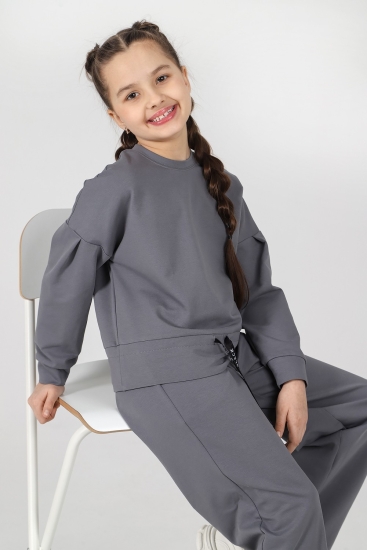 Детский костюм для девочки Ирма-1 / Серый