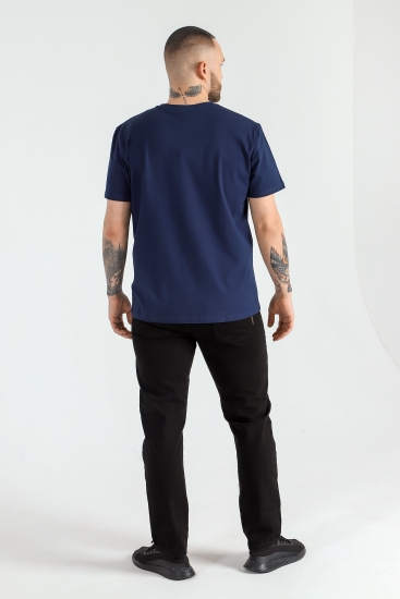 Мужская футболка Клаб-1У / Темно-синяя