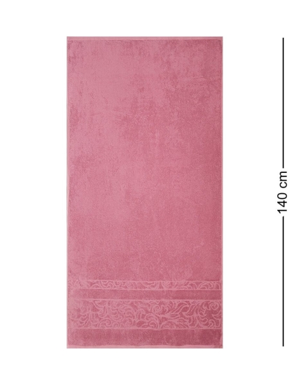Полотенце махровое Армения Рафаэлло / Розовая бегония