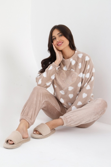 Женский костюм Ласка-2 / Бежевый Женский костюм Ласка-2 / Бежевый